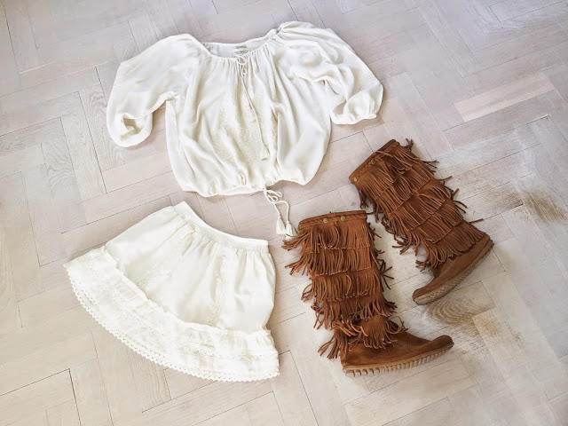 Den lilla vita och stövlar, LV goes Boho...