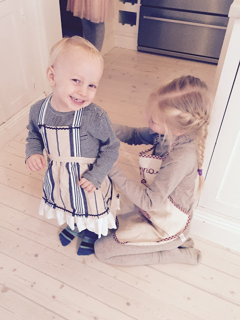 Underbara barn blir sakta men säkert friskare, undertiden bakar vi...