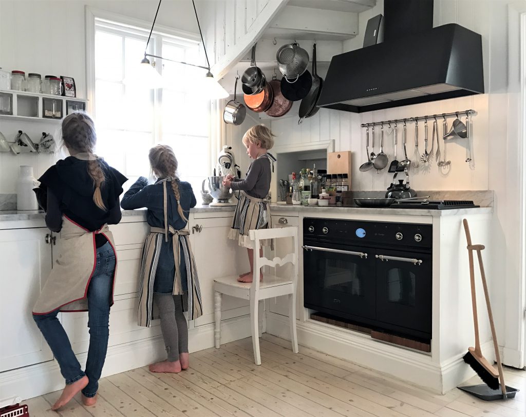 back to school men först pannkakor