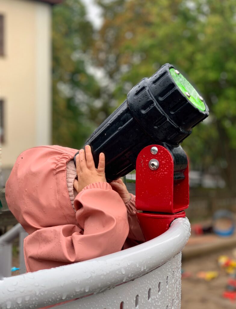 Första lämningen på förskolan