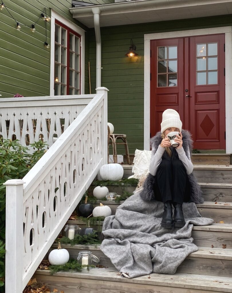 DIY - målade pumpor inför halloween