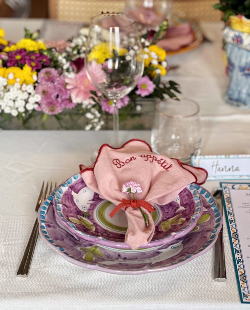 Supermysig vårlunch i snöyran…